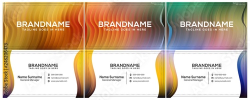 modern creative and clean business card template, polygon background, flyer design, name card template. Corporate identity with abstract illustration. Vector company style for brandbook