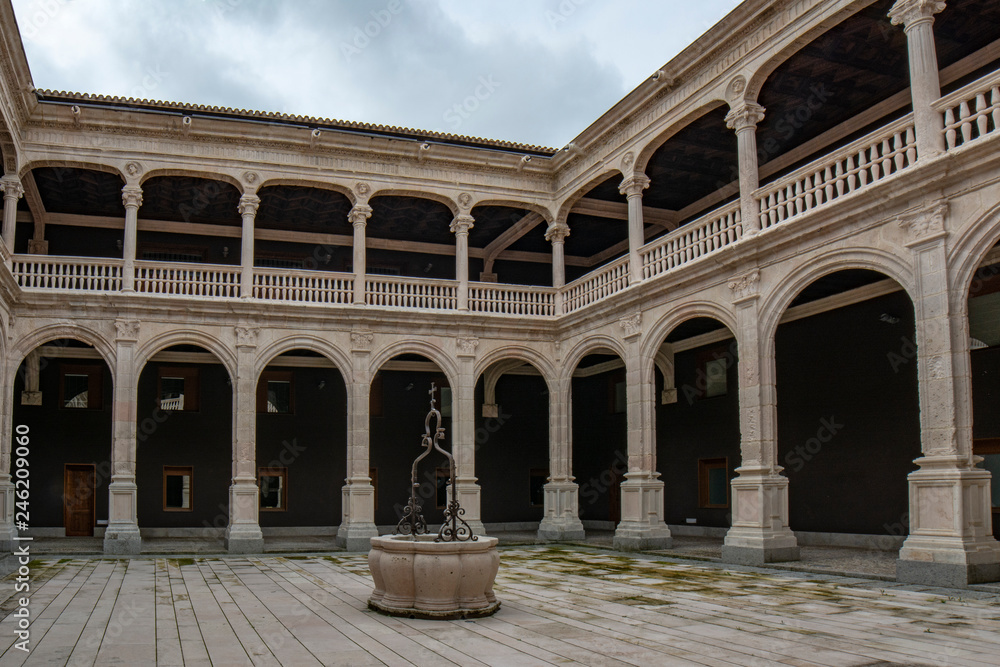 Obraz premium Palacio de los Condes de Miranda or Avellaneda in Peñaranda de Duero in the province of Burgos, Spain