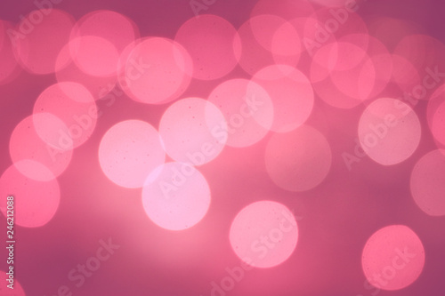 photo on the theme of actual colors for the 2019 season. Blurred abstract orange background with beautiful bokeh effect. color coral.