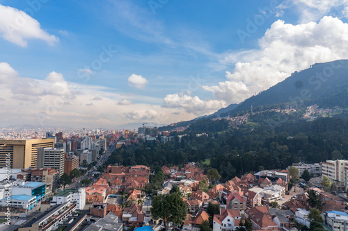 Día soleado en Bogotá