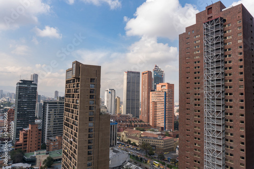 Día nublado en Bogotá