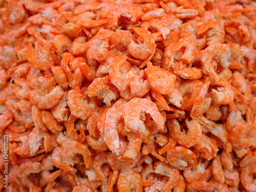 The Dried shrimp.