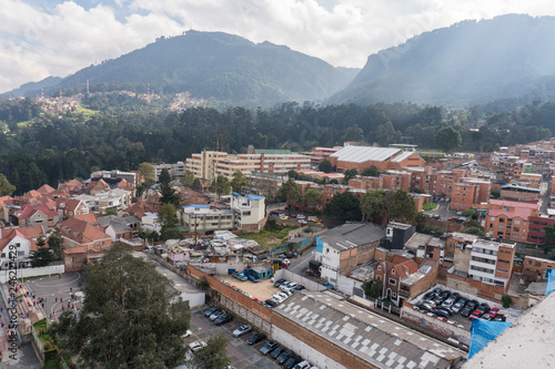 Día nublado en Bogotá