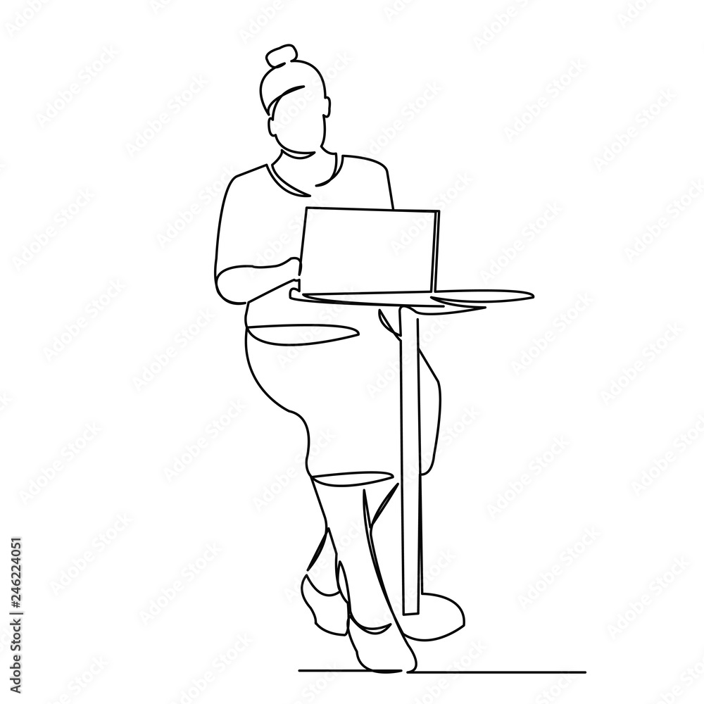 woman in a cafe with a laptop woman in a cafe with a laptop