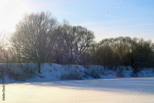 beautiful winter landscape © evgenius1985