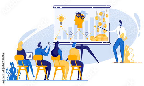 Business Coaching People Listen and Take Notes.