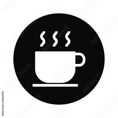 Hot drink vector icon
