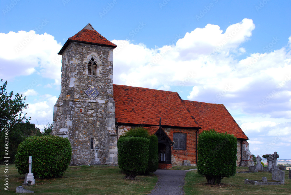 St Andrews Church in the village of Ashingdon, Essex