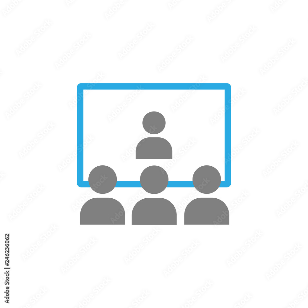 Lesson and pupils icon. Element of education icon for mobile concept and web apps. Detailed Lesson and pupils icon can be used for web and mobile Lesson and pupils icon. Element of education icon for mobile concept and web apps. Detailed Lesson and pupils icon can be used for web and mobile