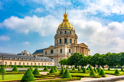 Les Invalides (National Residence of the Invalids) in Paris, France © Mistervlad