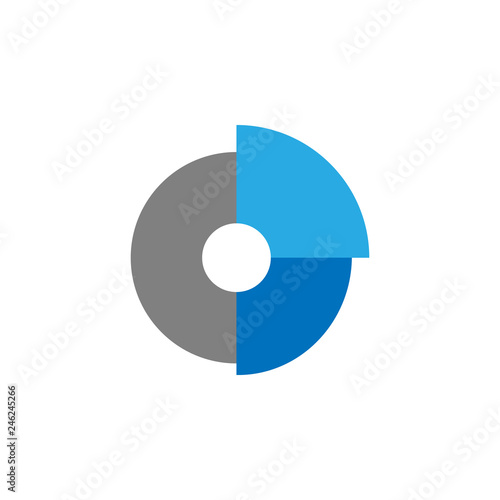 Pie card and analytics icon. Element of user interface icon for mobile concept and web apps. Detailed Pie card and analytics icon can be used for web and mobile