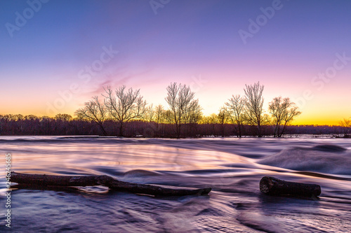 Belle Isle Blue & Gold
