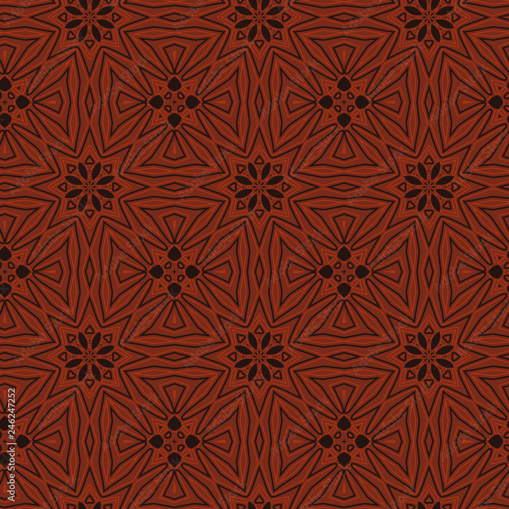 Seamless color pattern from lines of different thickness.