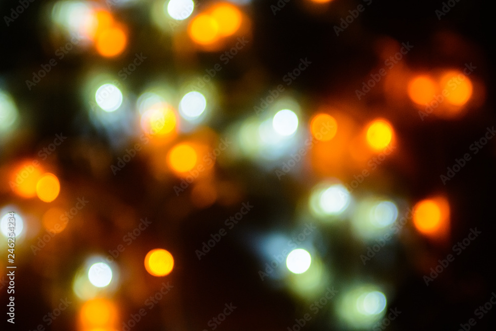 Fototapeta premium christmas lights background