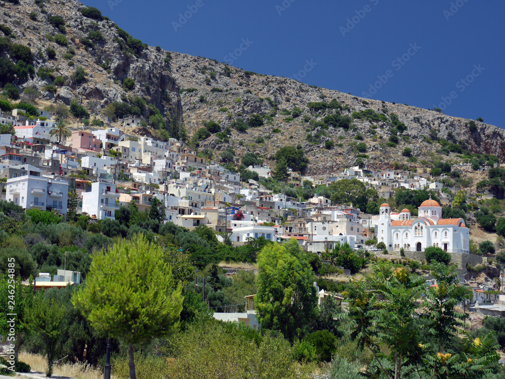 Kritsa mountain village, near Agios Nikolaos, Crete