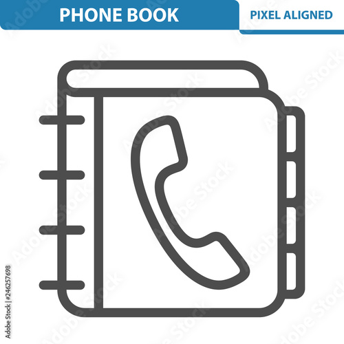 Phone Book Icon