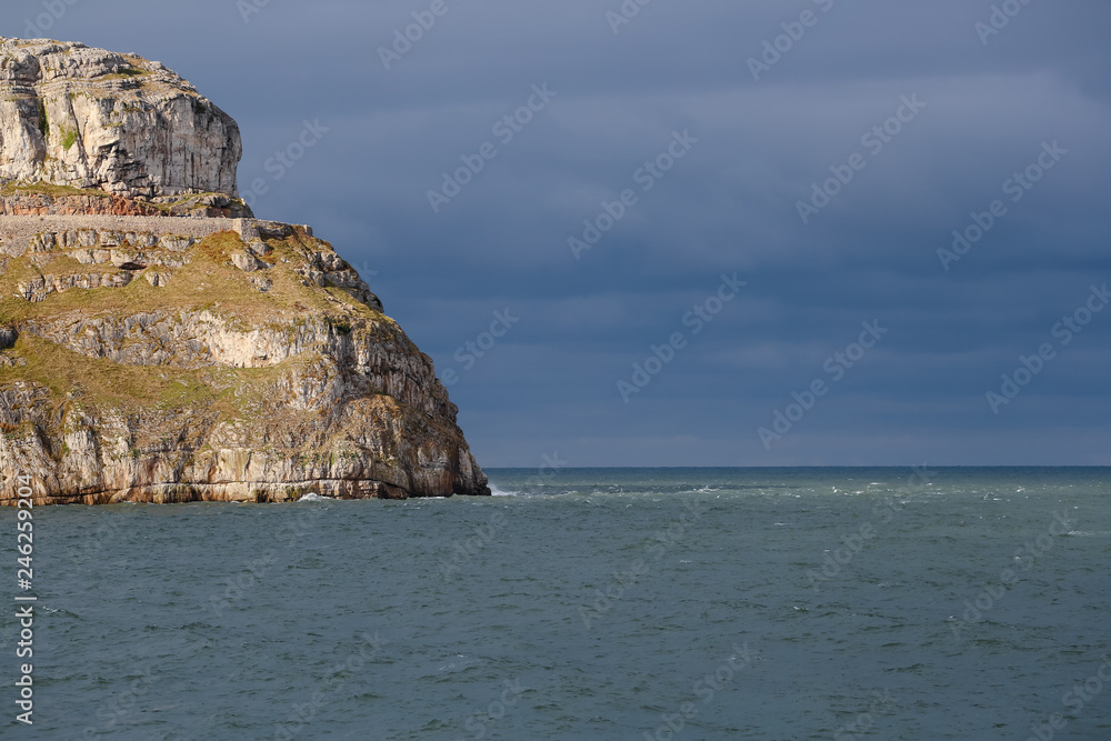 Naklejka premium llandudno 