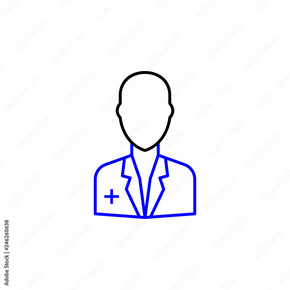 Physician icon. Element of Medical icon for mobile concept and web apps. Detailed Physician icon can be used for web and mobile Physician icon. Element of Medical icon for mobile concept and web apps. Detailed Physician icon can be used for web and mobile