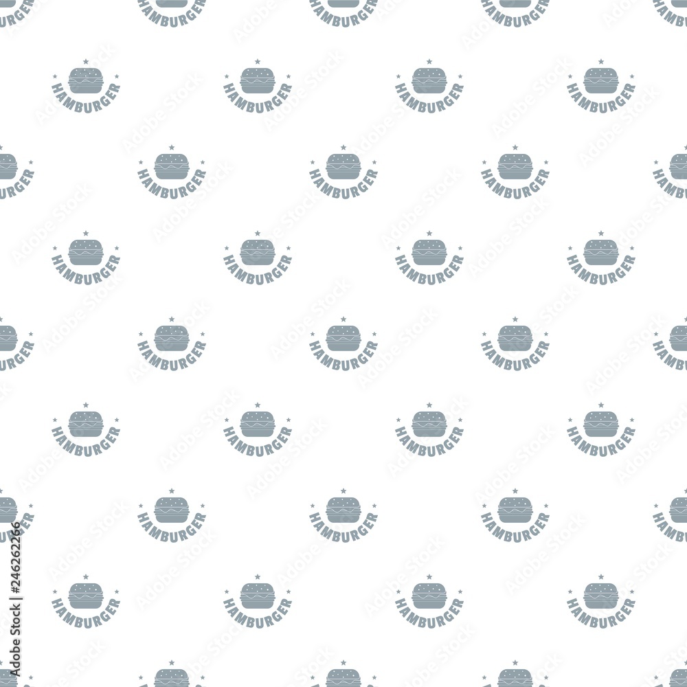 Hamburger pattern vector seamless repeat for any web design Hamburger pattern vector seamless repeat for any web design