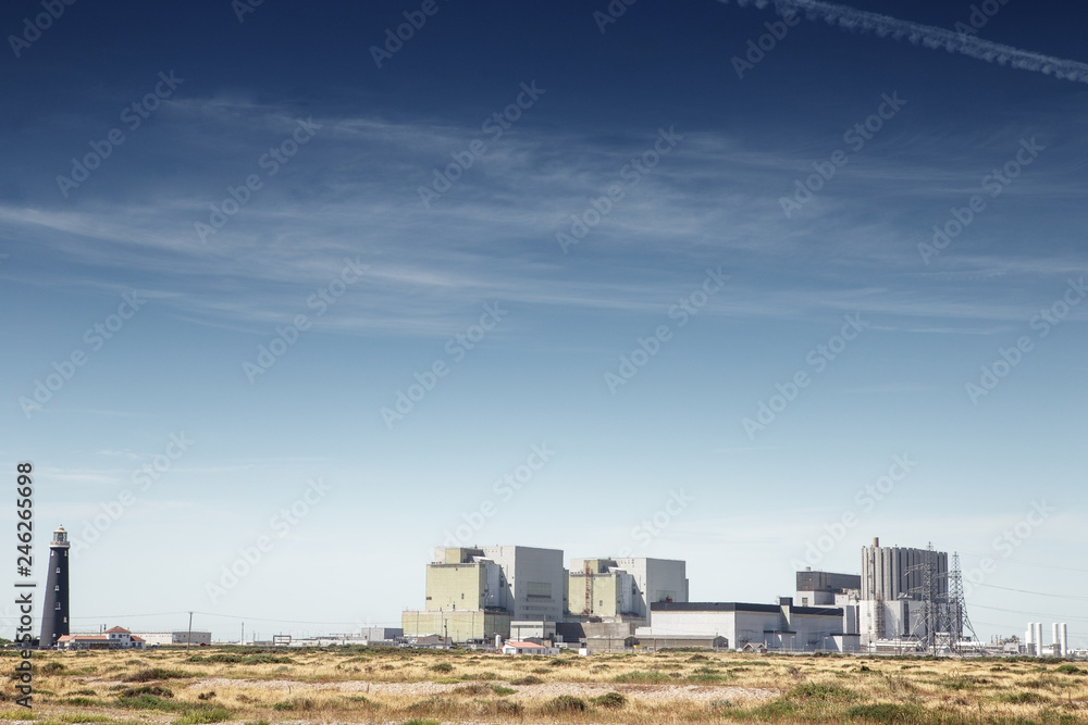 landscape image, romney marsh coastline landscape image, romney marsh coastline