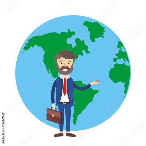 real state agent cartoon
