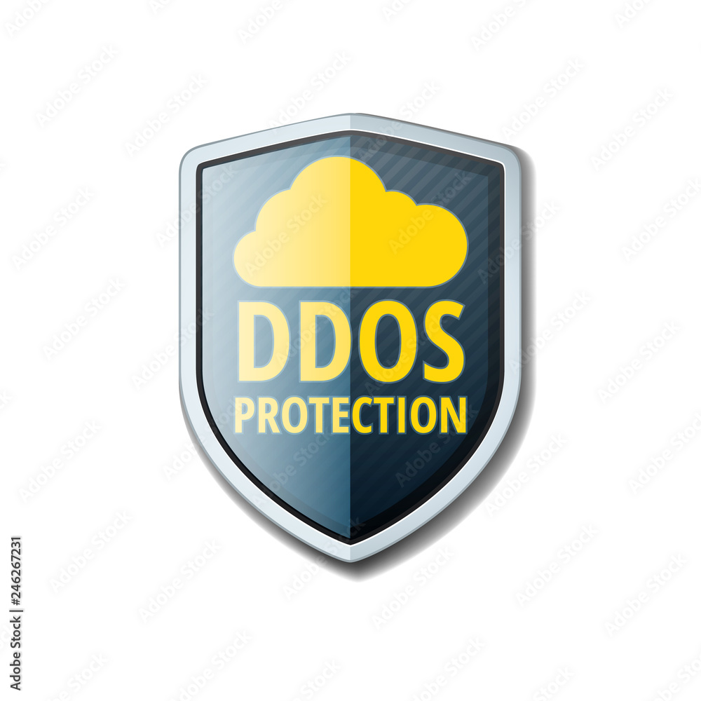 DDOS Protection Cloud Shield illustration DDOS Protection Cloud Shield illustration