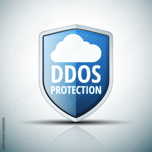 DDOS Protection Cloud Shield illustration