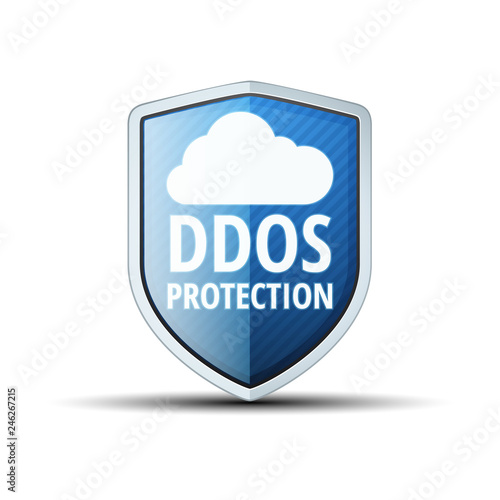 DDOS Protection Cloud Shield illustration