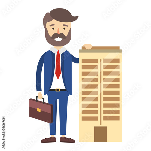 real state agent cartoon