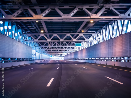 Road without cars. Highway ...