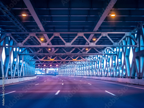 Highway. Expressway going d...