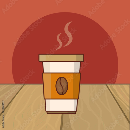 hot drink cartoon