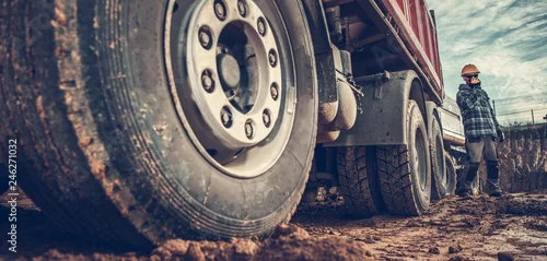 Obraz Budowa robót ziemnych