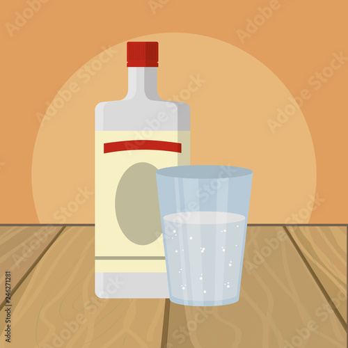 alcoholic drink cartoon