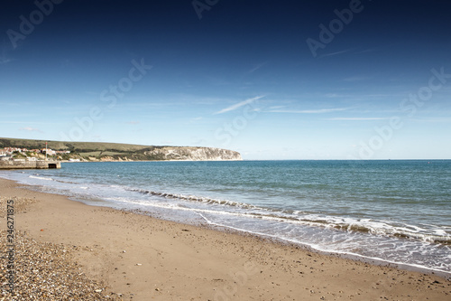 swanage seascape image