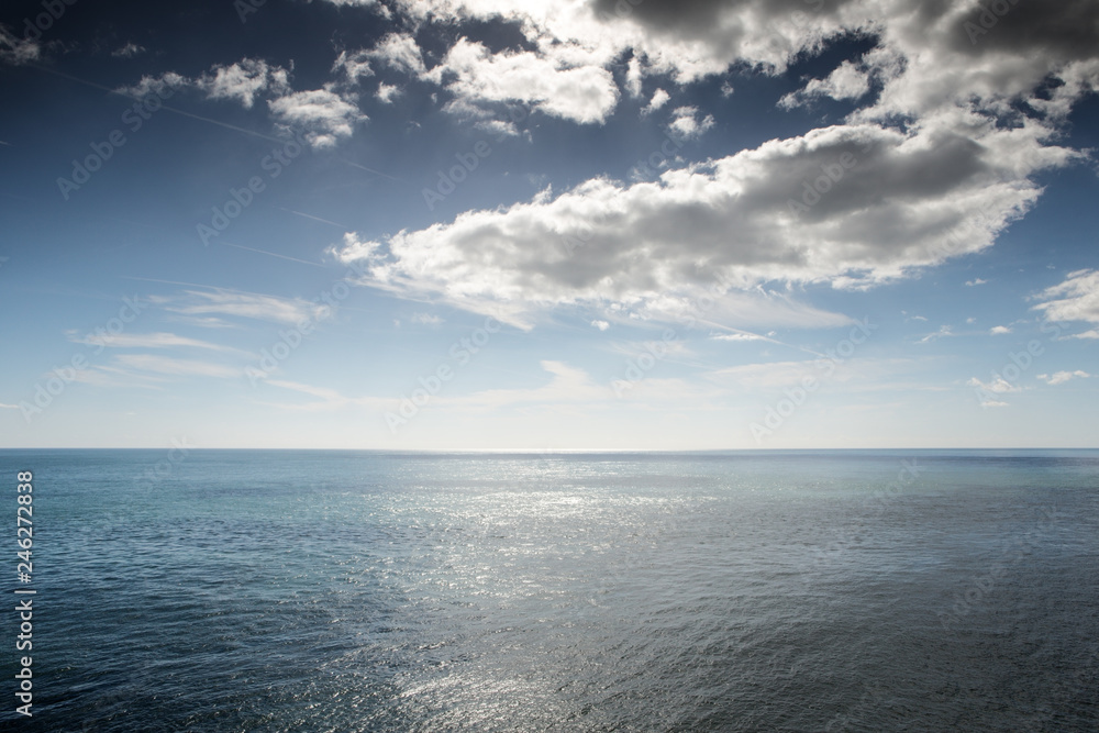 Fototapeta premium simple seascape of the sea