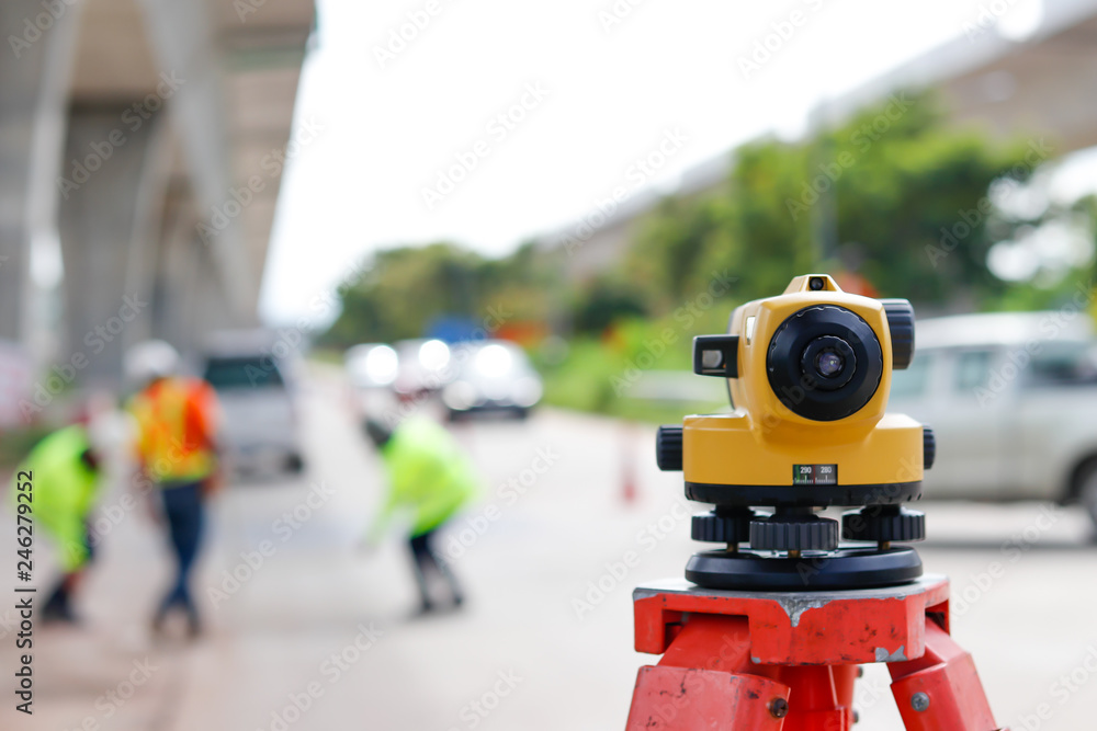 Auto level,Level camera,Survey of road level,Survey work for construction