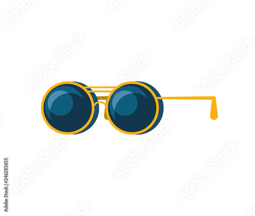 summer sunglasses isolated icon