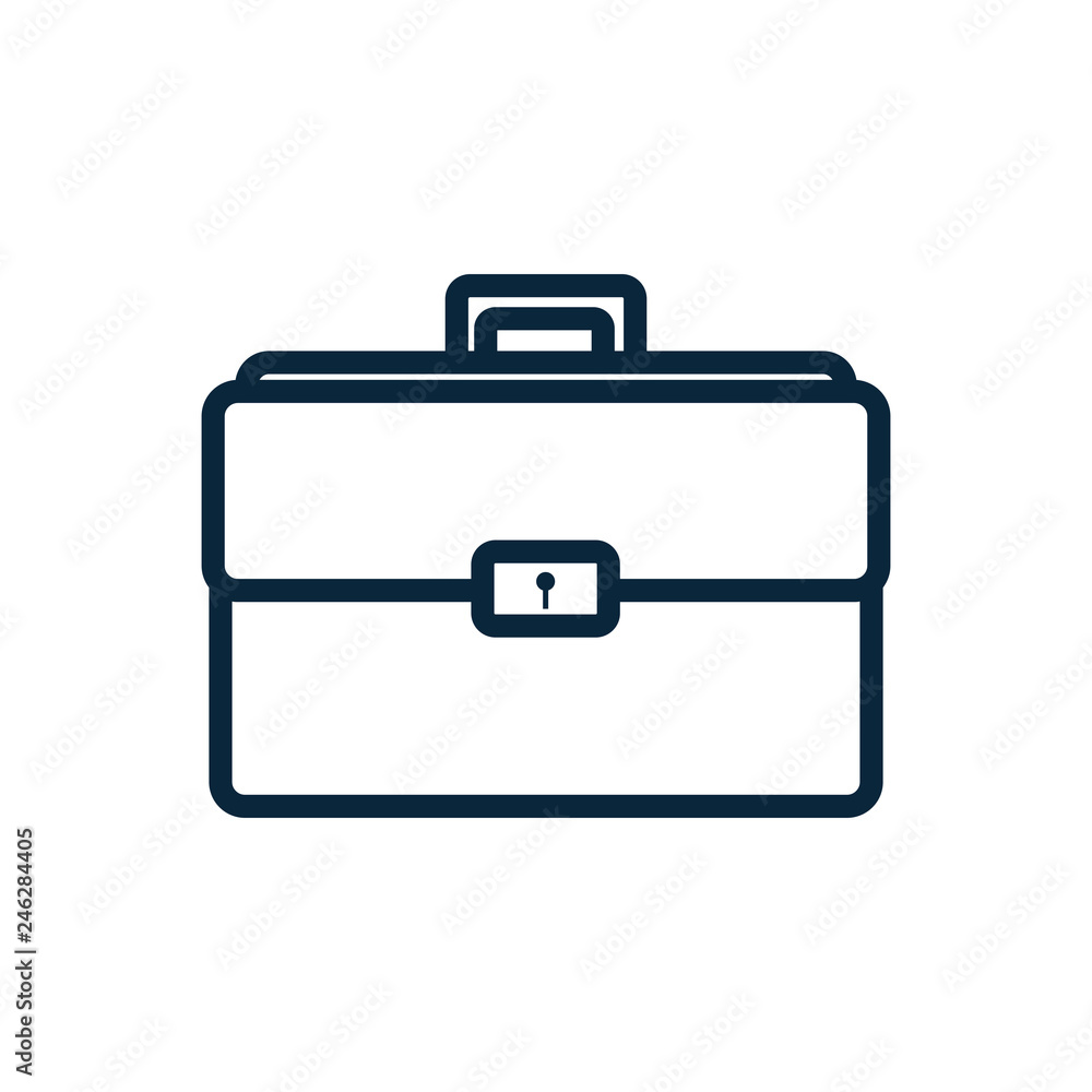 portfolio briefcase isolated icon portfolio briefcase isolated icon