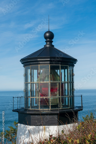 Cape Meres lighthouse near Tillamook Oregon