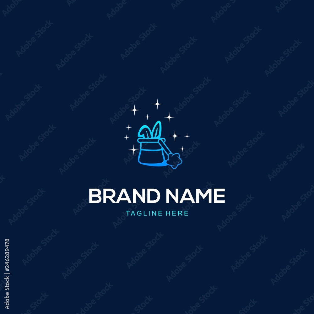 Magician star Logo Magician star Logo