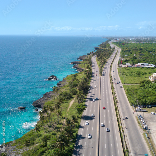 Vista Aerea Autopista Santo Domingo RD 2 photo