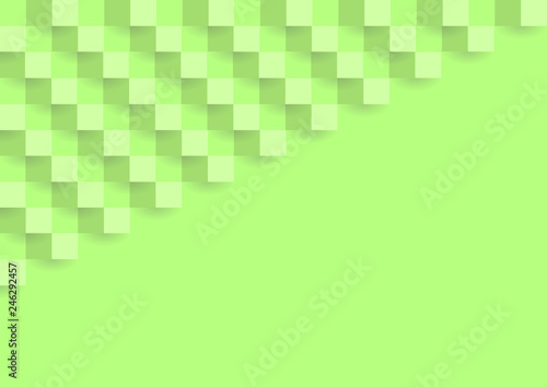 Abstract green texture background design. 3d paper for book, poster, flyer, cover, website, advertising. Vector illustration