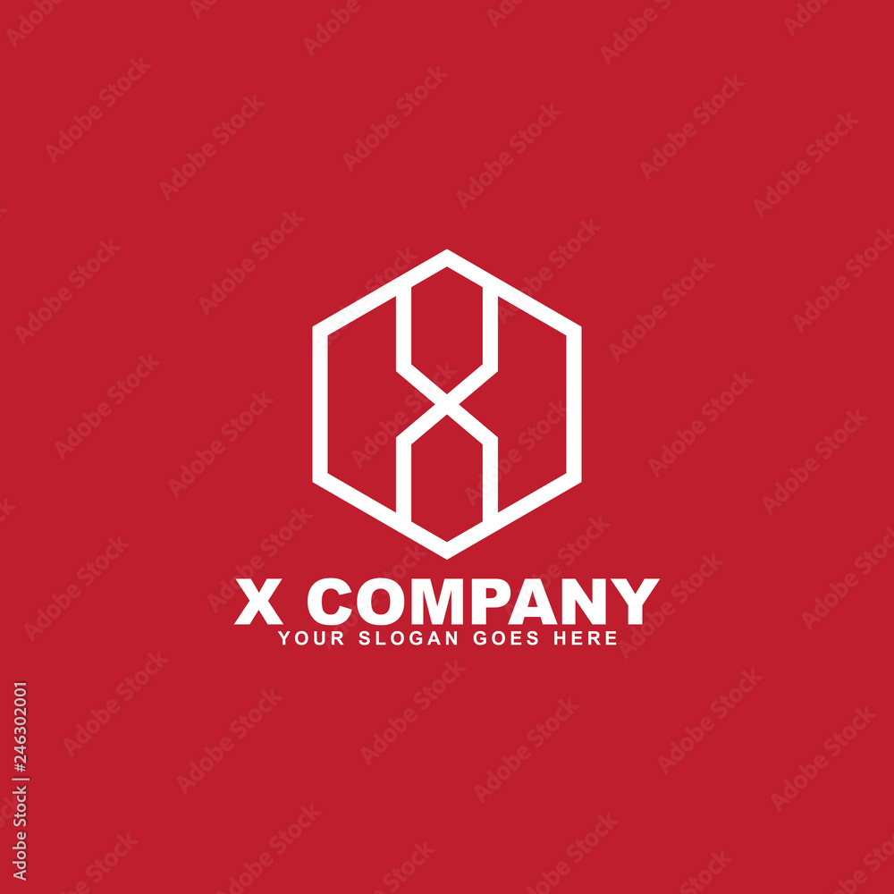 X logo design vector template X logo design vector template