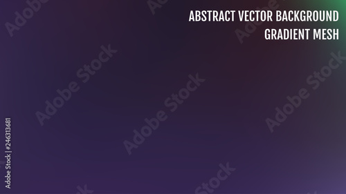 Colorful gradient mesh background. Abstract vector background.