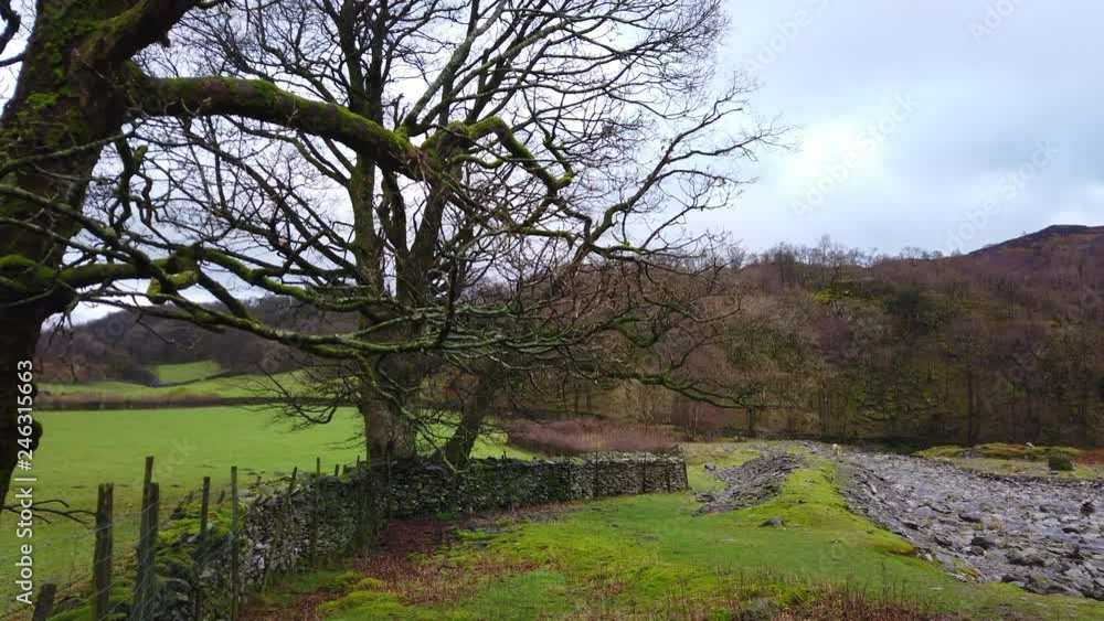 Amazing landscape in the mountains of Lake District National Park England Amazing landscape in the mountains of Lake District National Park England