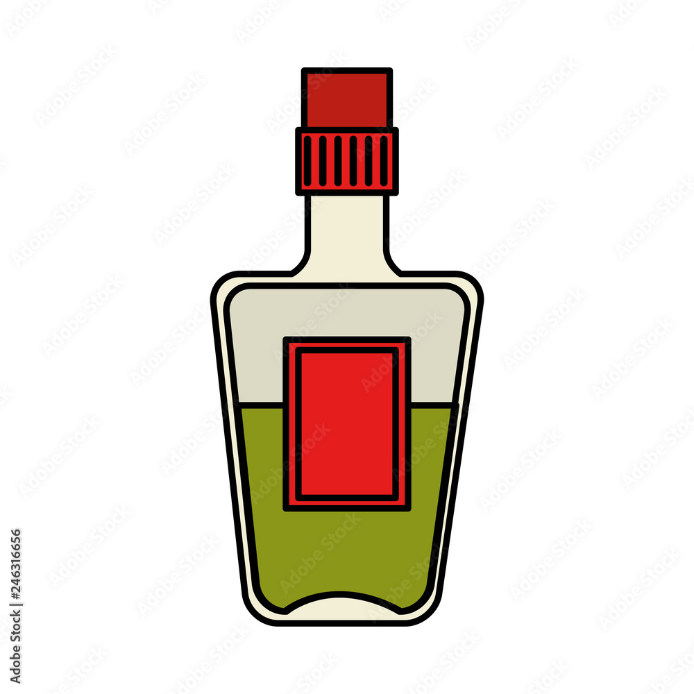 tequila bottle beverage icon tequila bottle beverage icon
