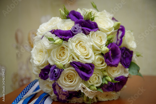 Beautiful wedding bouquet 