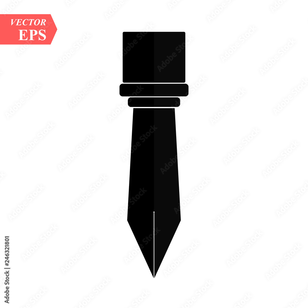 Pencil flat icon. Single high quality outline symbol of graduation for web design or mobile app. Thin line signs of education for design logo, visit card eps 10 Pencil flat icon. Single high quality outline symbol of graduation for web design or mobile app. Thin line signs of education for design logo, visit card eps 10