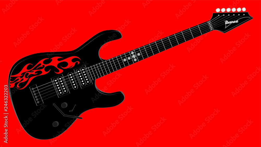 Obraz premium guitarra